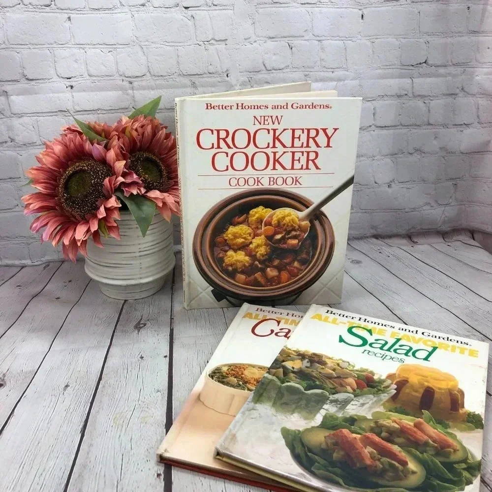 vintage better homes and gardens cookbook bundle